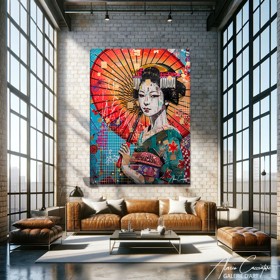 Grand Tableau Japonais – mise en situation