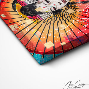 TABLEAU JAPONAIS FEMME Alessio Cacciatore