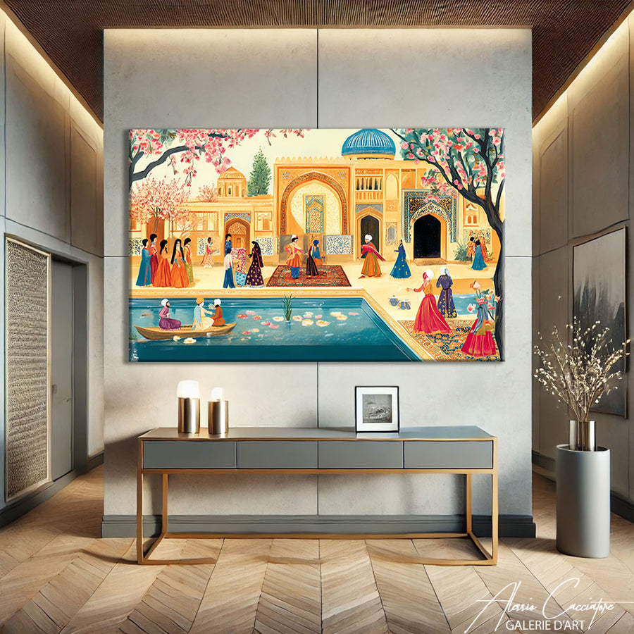 Tableau Arabe Moderne – mise en situation