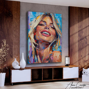 Peinture Femme Abstraite