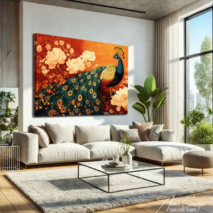 TABLEAU PAON CHINOIS Alessio Cacciatore