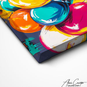 TABLEAU ART POP BALLONS Alessio Cacciatore