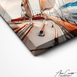 TABLEAU BATEAU MER AlessioCacciatore