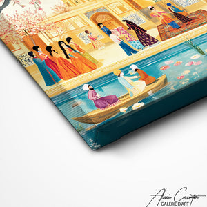 TABLEAU ARABE MODERNE Alessio Cacciatore