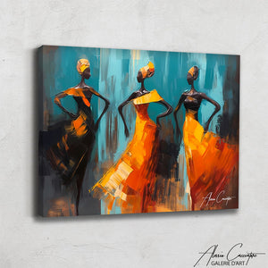 TABLEAU DE DANSE AFRICAINE