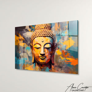 TABLEAU BOUDDHA ACRYLIQUE Alessio Cacciatore