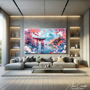 Tableau Paysage Japon