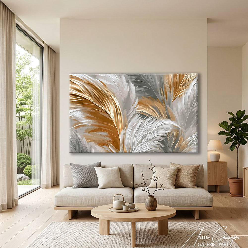 TABLEAU FEUILLAGE JAPANDI