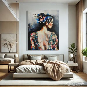 Peinture Moderne Portrait de Femme