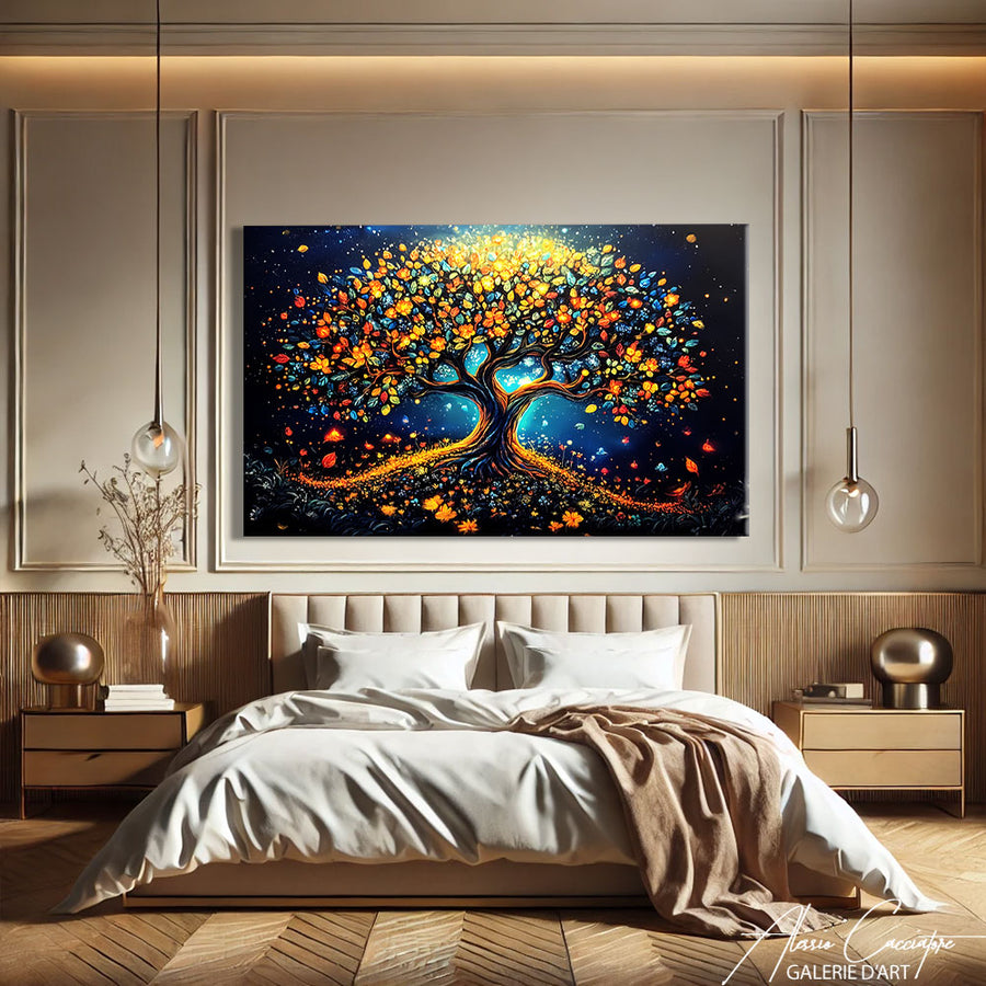 Cadre Mural Arbre DE Vie – mise en situation