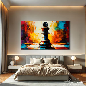 Tableau horizontal salon