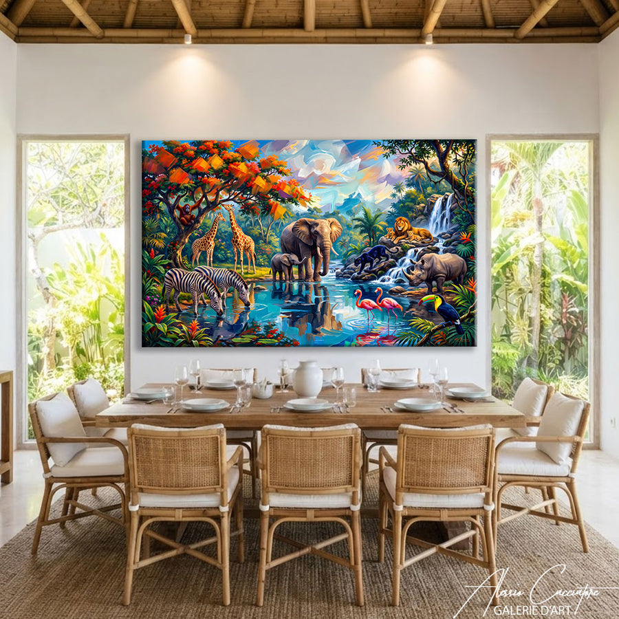 Affiche Jungle – mise en situation
