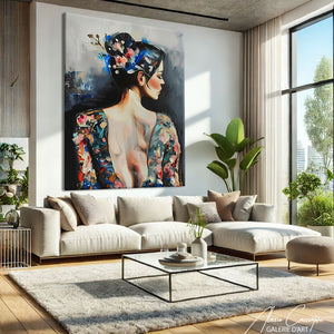 Peinture Femme Sensuelle