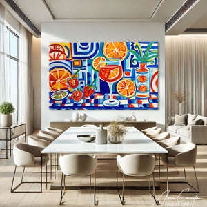 Tableau Aquarelle Contemporaine