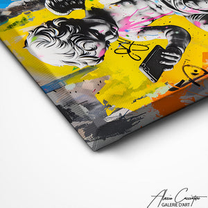 TABLEAU POP ART ANGE Alessio Cacciatore