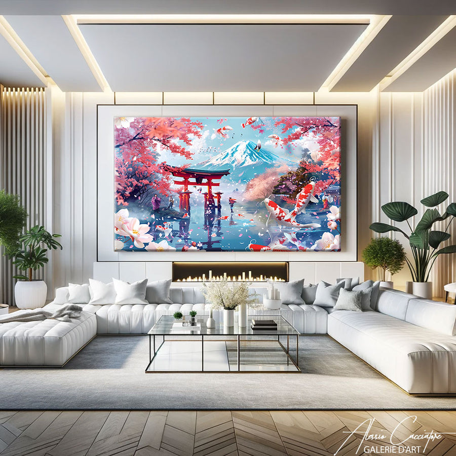 Tableau Anime Japonais
– mise en situation