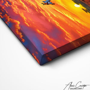 TABLEAU GIRAFE ART Alessio Cacciatore