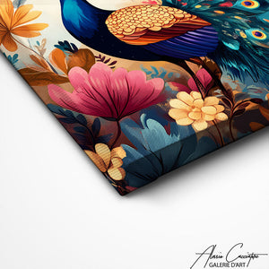 TABLEAU PAON CHIC Alessio Cacciatore