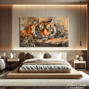 TABLEAU TIGRE CHINOIS
