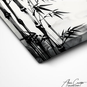 TABLEAU BAMBOUS JAPONAIS Alessio Cacciatore