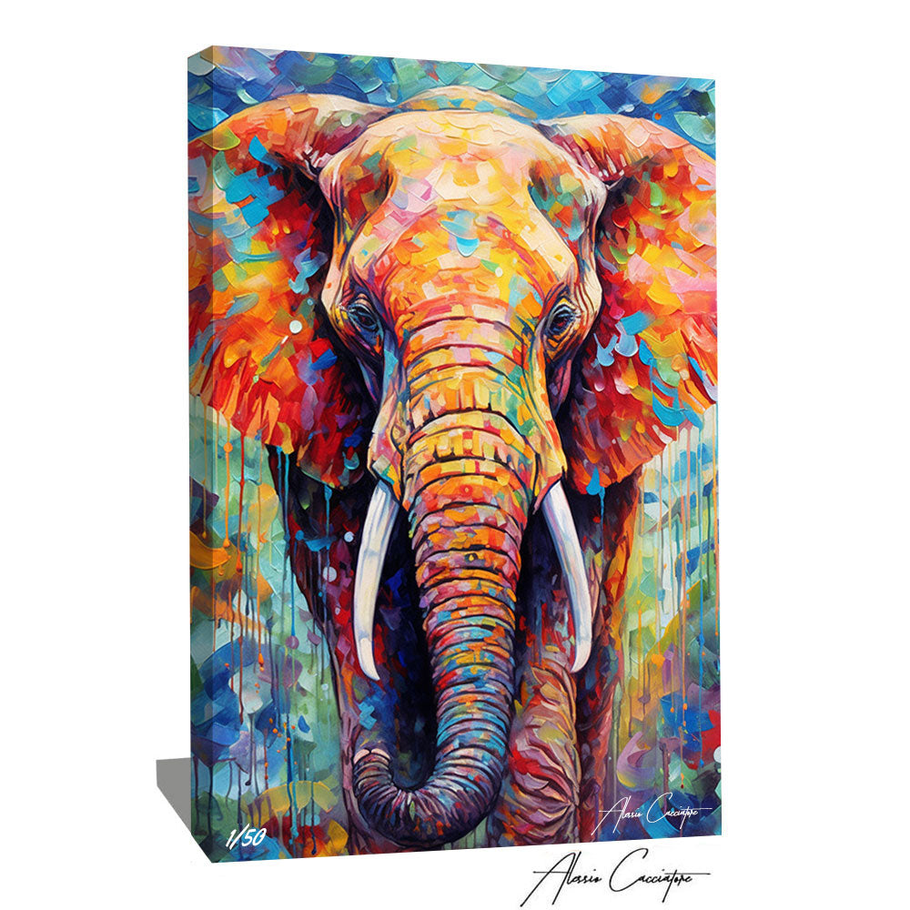 tableau éléphant