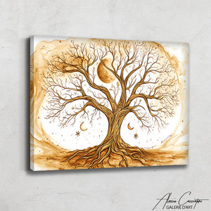 Peinture Arbre Abstrait