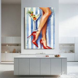 TABLEAU MURAL CUISINE Alessio Cacciatore