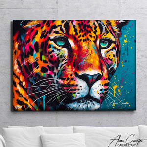 tableau street art animaux