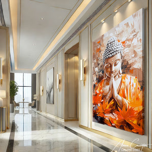Toile Bouddha