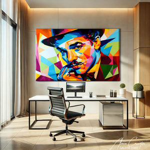 Tableau Pop Art Charlie Chaplin