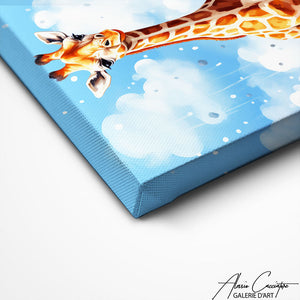 TABLEAU GIRAFE BÉBÉ Alessio Cacciatore