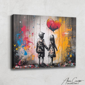 tableau pop art banksy