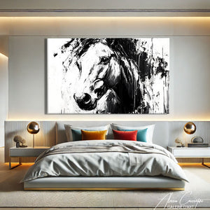 Cheval Peinture Moderne