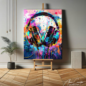 tableau pop art coloré