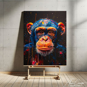 grande toile singe