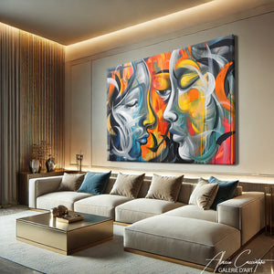 Tableau Contemporain Portrait