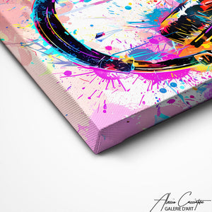 TABLEAU POP ART MUSIQUE AlessioCacciatore