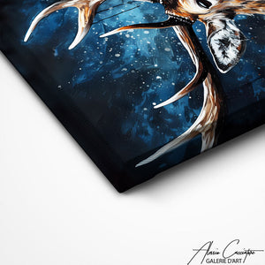 TABLEAU CERF ART Alessio Cacciatore