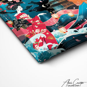 TABLEAU ANIMÉ JAPON Alessio Cacciatore