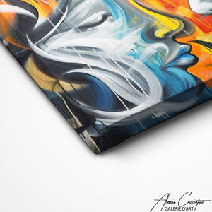 TABLEAU ABSTRAIT CONTEMPORAIN Alessio Cacciatore