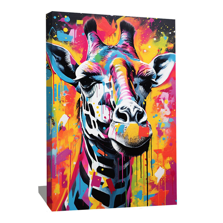 tableau girafe