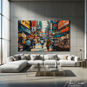 Tableau Paysage Japonais