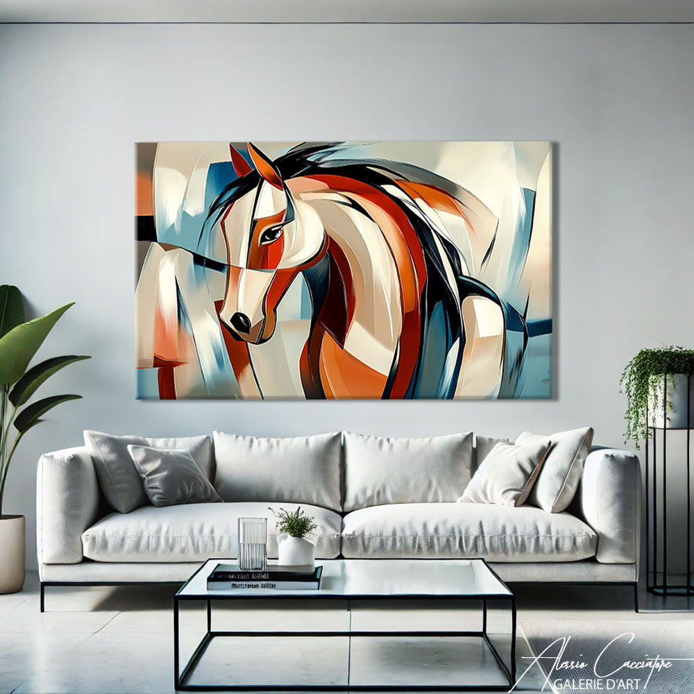 Cheval Peinture Moderne