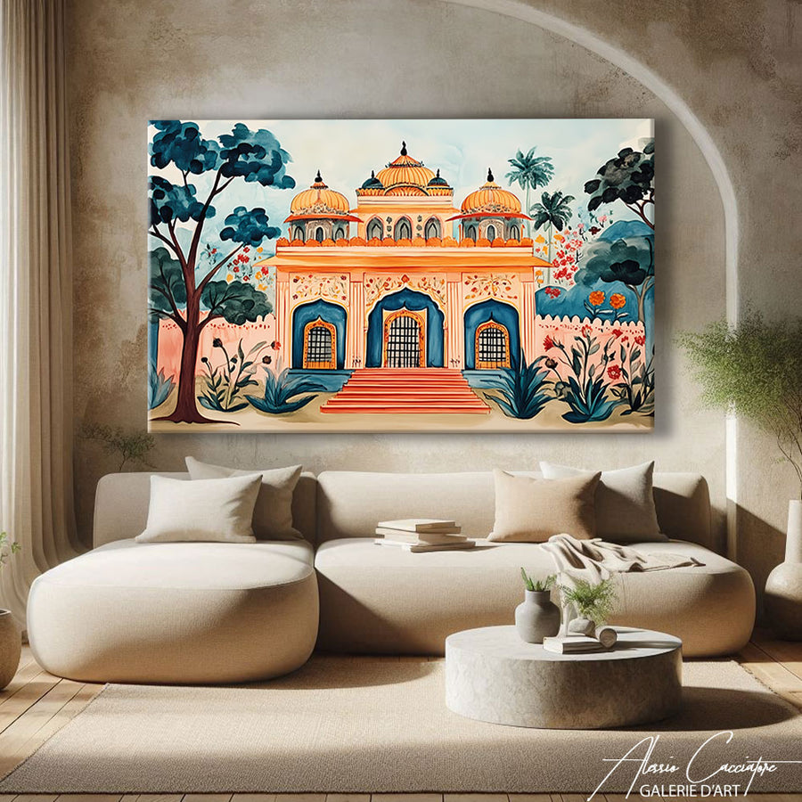 Tableau Inde – mise en situation