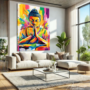 Toile Bouddha