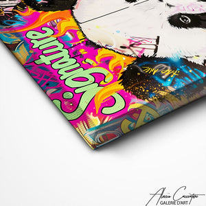 TABLEAU POP ART ANIMAUX Alessio Cacciatore