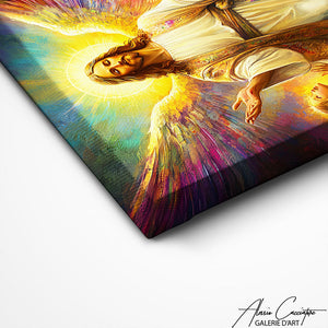 TABLEAU JESUS ANGES AlessioCacciatore