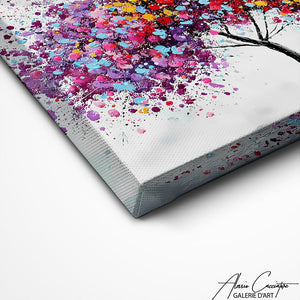 TABLEAU ARBRE DE VIE COLORÉ AlessioCacciatore