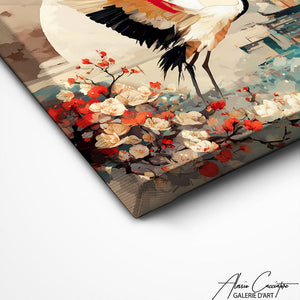 TABLEAU PAYSAGE JAPONAIS AlessioCacciatore