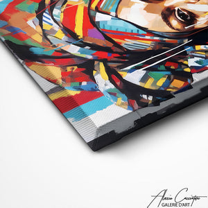 TABLEAU MURAL FEMME AFRICAINE Alessio Cacciatore
